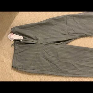 Uniqlo Gray Pinstripe Women's Trousers